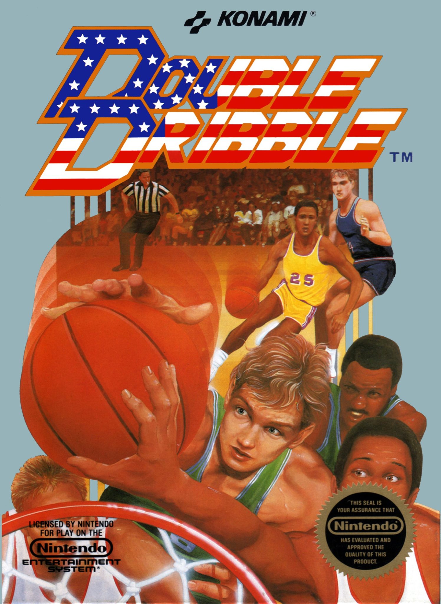 Retrometrics — Double Dribbling on the NES